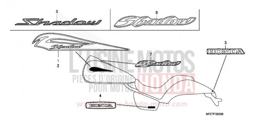MARQUE VT750C27 de 2007